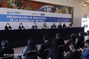 Gobierno de San Andrés Cholula cumple con 99% de la Agenda de los 100 Primero Días