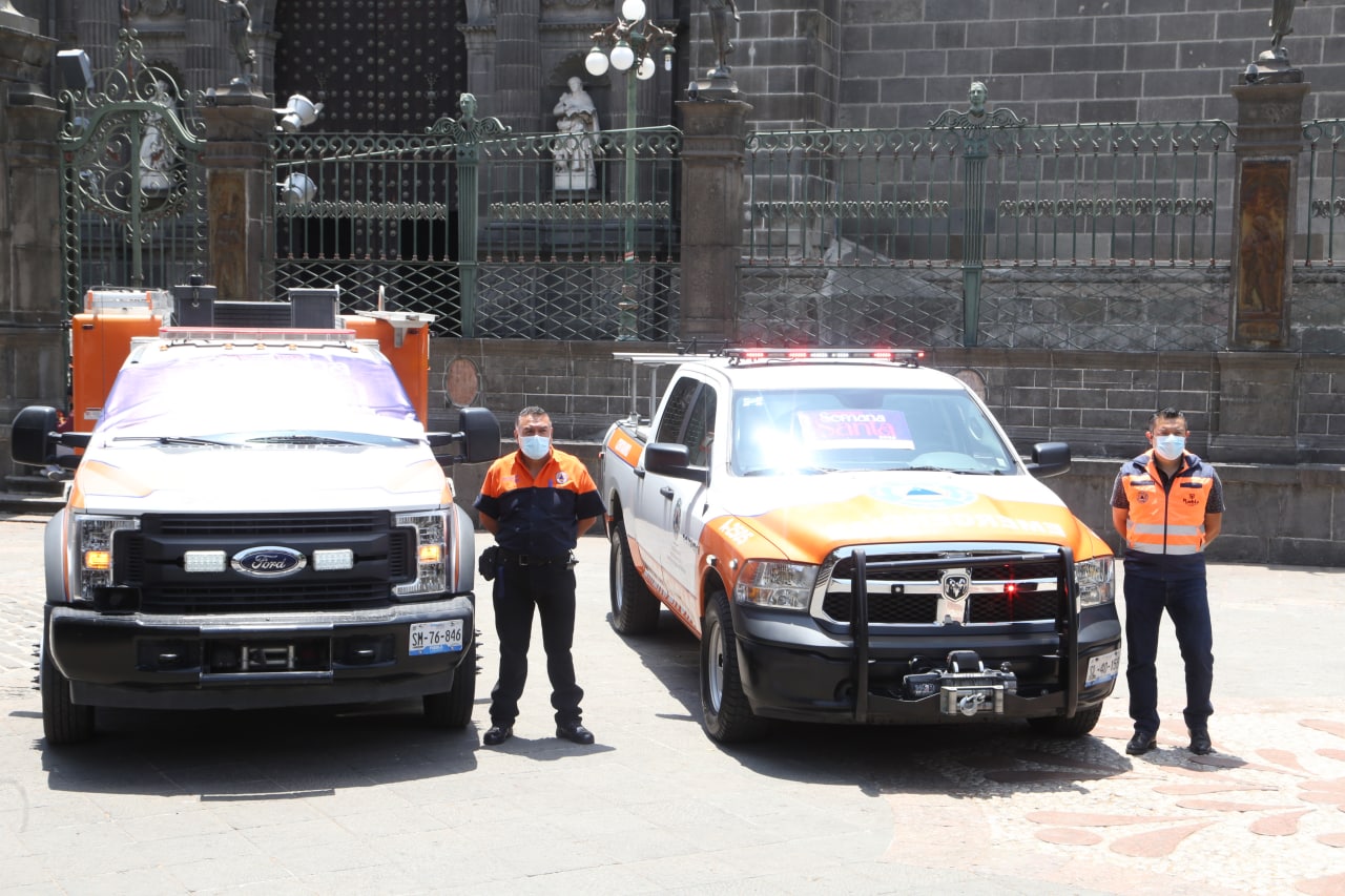 ¡Listos para Semana Santa! Más de 2,200 policías resguardarán la Ciudad de Puebla