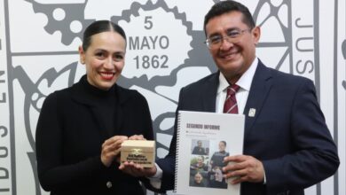 Ana Laura Gómez presentó 18 iniciativas y cuatro puntos de acuerdo en su segundo informe, con énfasis en economía local, educación e inclusión en Puebla.